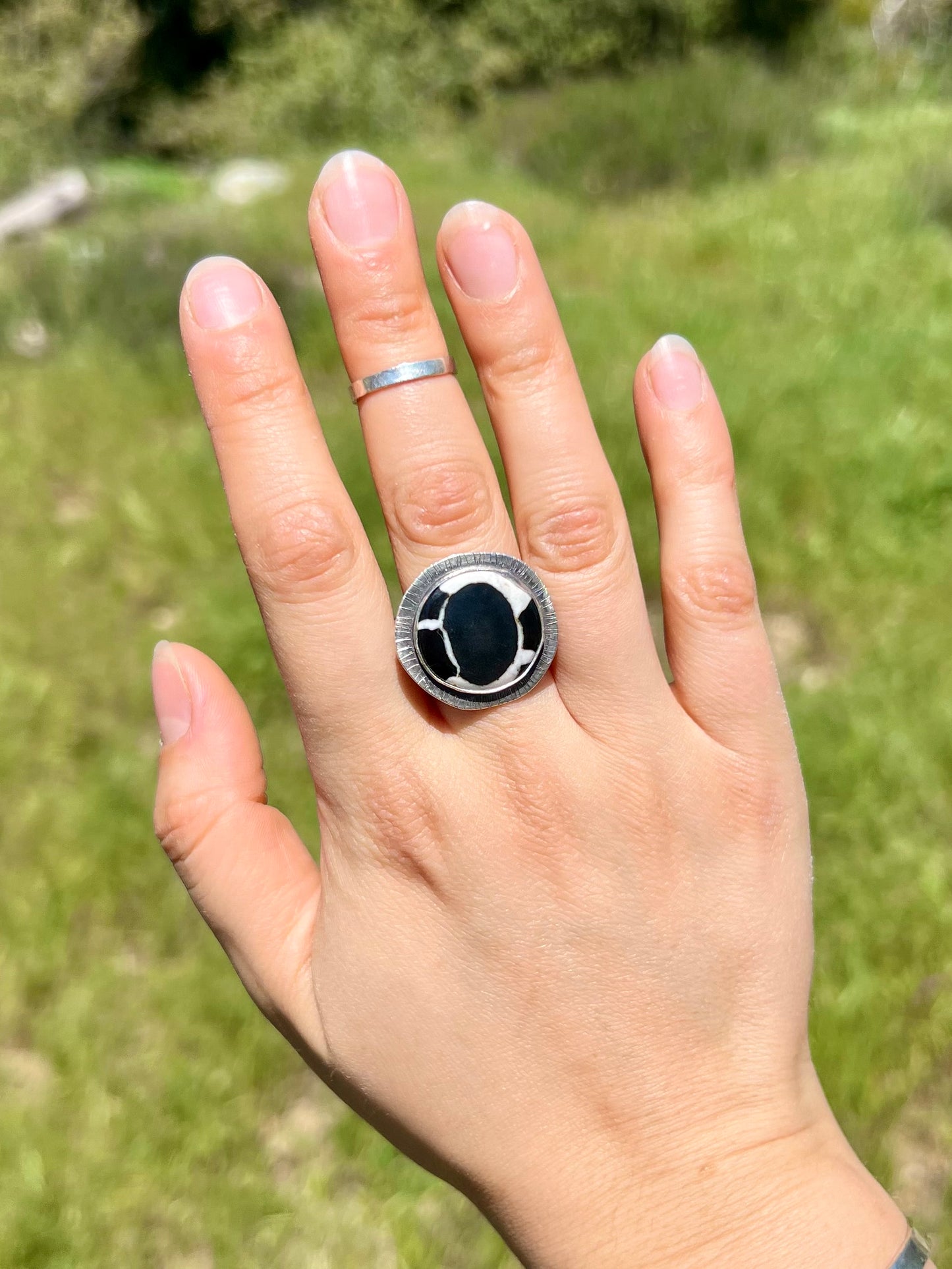 Fossil Mud Crack Ring