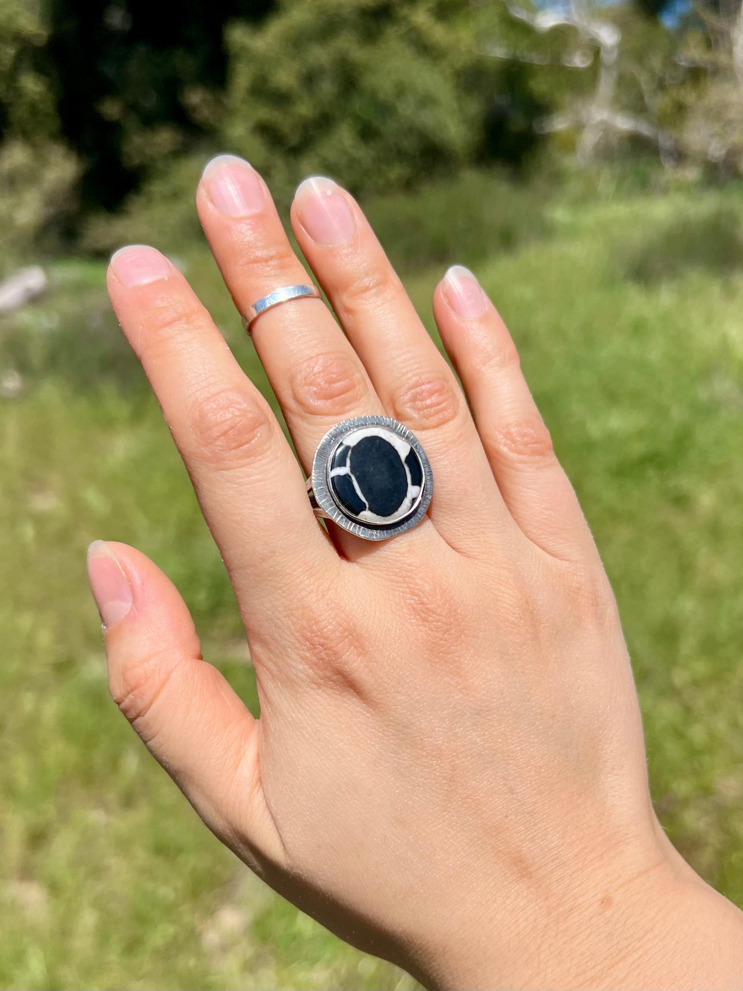 Fossil Mud Crack Ring