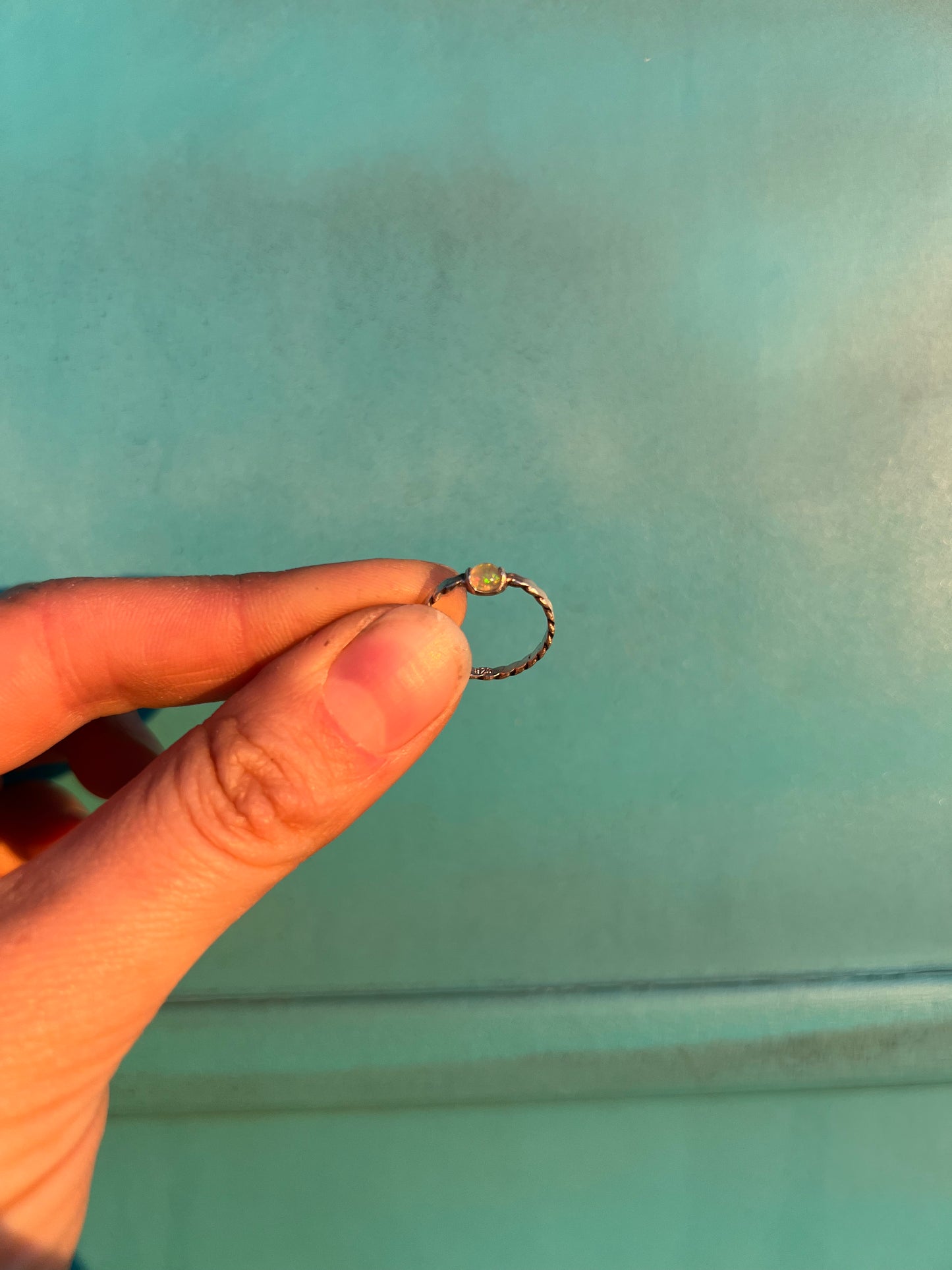 Sudanese Opal Accessory Ring