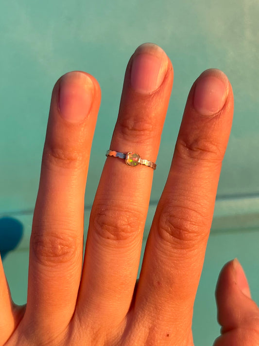 Sudanese Opal Accessory Ring