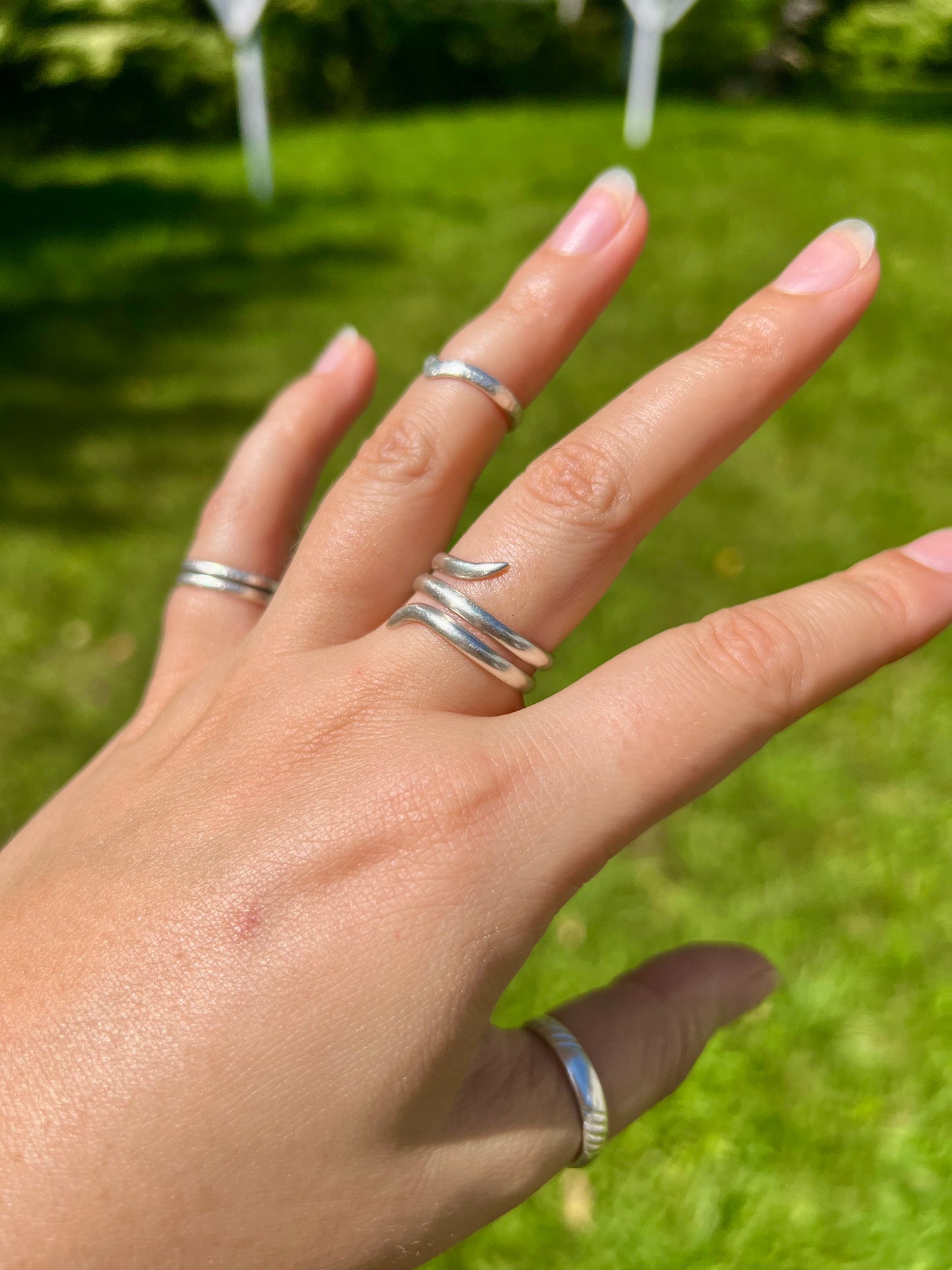 Three-Tier Wrap Ring