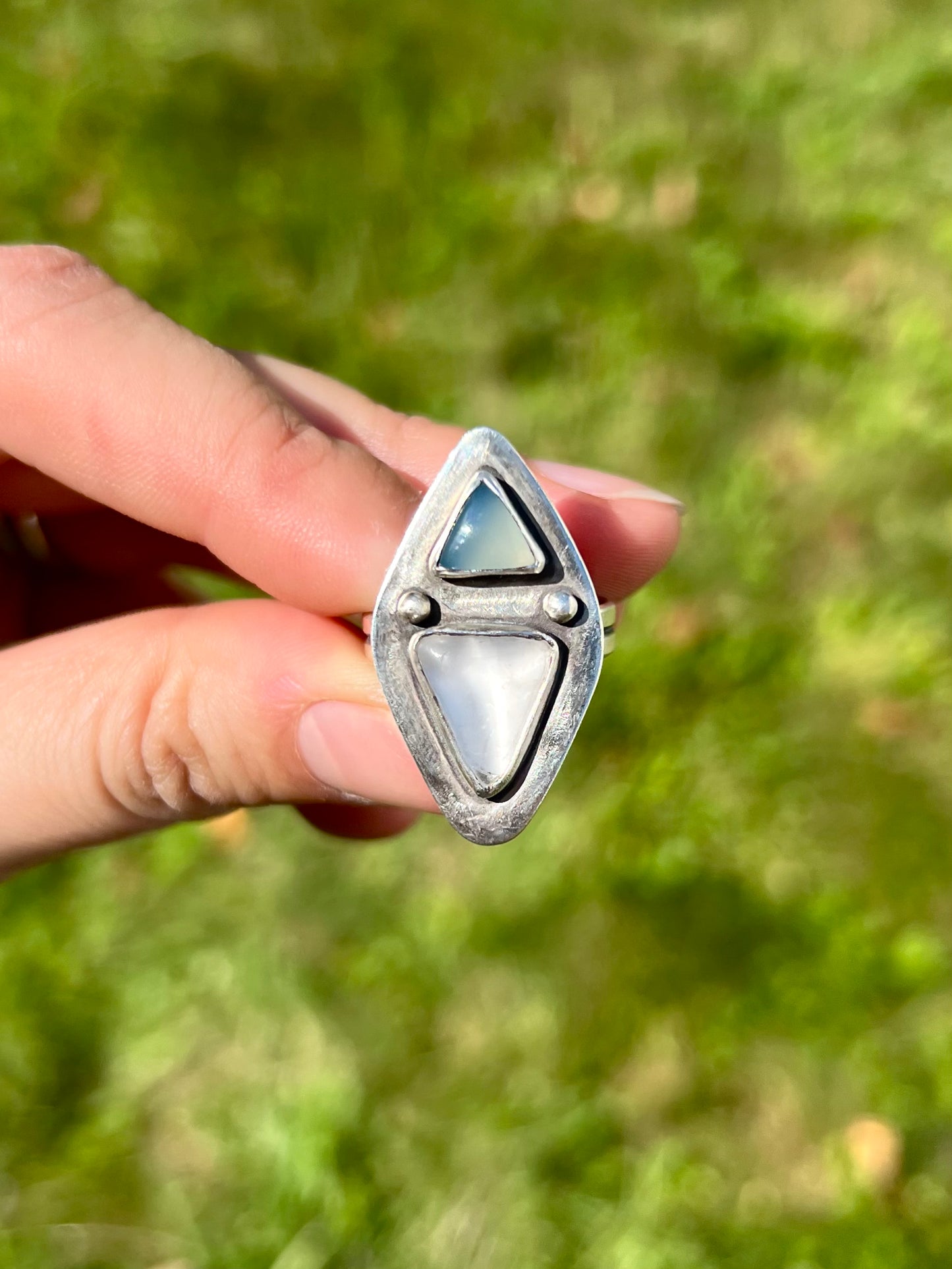 Double Triangle Ring